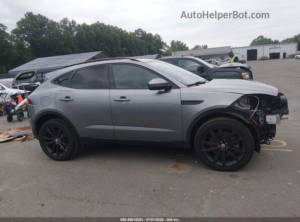 SADFP2FX2N1031052 2022 JAGUAR E-PACE Серый Вид задней части салона