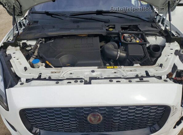 SADFP2FX6K1Z63993 2019 JAGUAR E-PACE Белый Вид подкапотного пространства
