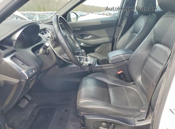 SADFP2FX6K1Z63993 2019 JAGUAR E-PACE Белый Вид салона спереди