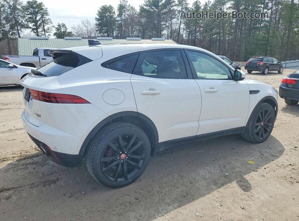 SADFP2FX6K1Z63993 2019 JAGUAR E-PACE Белый Задняя правая четверть