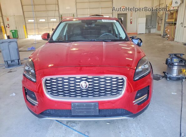 SADFP2FX7N1029698 2022 JAGUAR E-PACE Burgundy Вид спереду