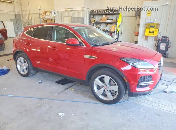 SADFP2FX7N1029698 2022 JAGUAR E-PACE Burgundy Передня права чверть