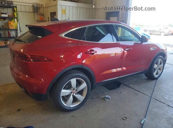 SADFP2FX7N1029698 2022 JAGUAR E-PACE Burgundy Задня права чверть