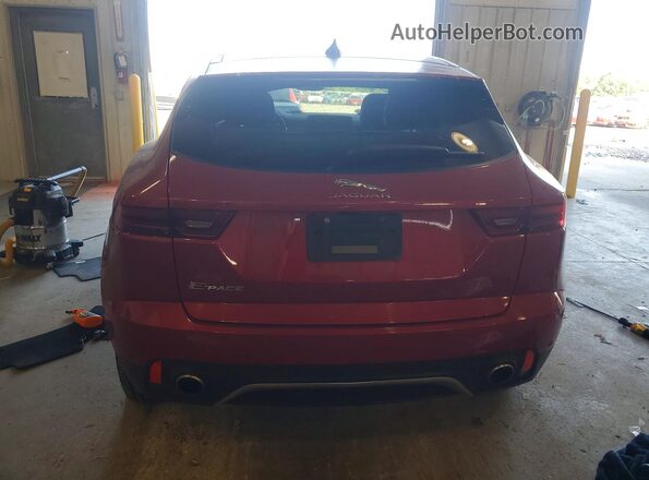 SADFP2FX7N1029698 2022 JAGUAR E-PACE Burgundy Вид ззаду