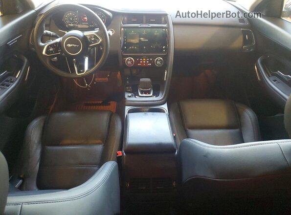 SADFP2FX7N1029698 2022 JAGUAR E-PACE Burgundy Вид панелі приладів