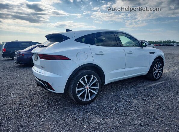 SADFT2GX2J1Z09552 2018 JAGUAR E-PACE White Tył prawy