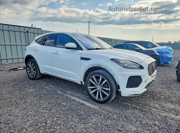 SADFT2GX2J1Z09552 2018 JAGUAR E-PACE White Przód prawy
