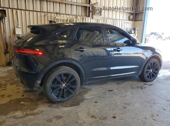 SADFT2GXXJ1Z07855 2018 JAGUAR E-PACE Черный Задняя правая четверть
