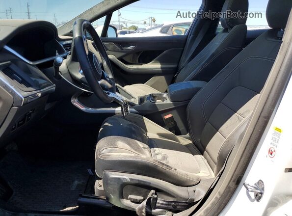 SADHB2S11K1F75503 2019 JAGUAR BUV White Widok wnętrza z przodu