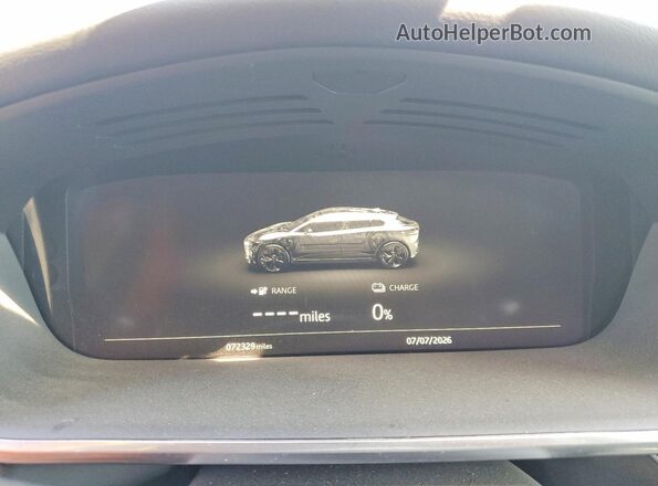 SADHB2S15K1F67811 2019 JAGUAR I-PACE Black Widok zestawu wskaźników