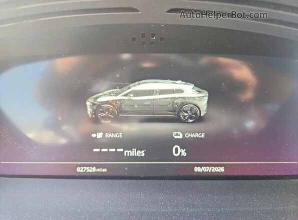 SADHC2S14K1F76271 2019 JAGUAR I-PACE White Vista del cuadro de instrumentos