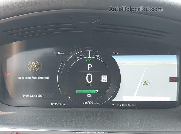 SADHC2S17L1F83555 2020 JAGUAR I-PACE Красный Вид задних сидений