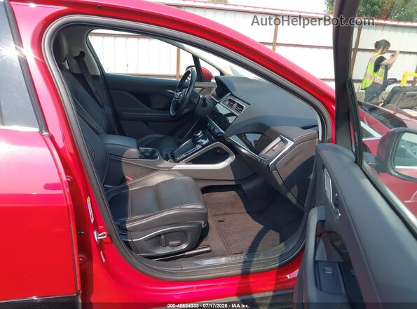 SADHC2S17L1F83555 2020 JAGUAR I-PACE Красный Вид салона спереди