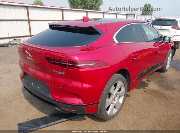 SADHC2S17L1F83555 2020 JAGUAR I-PACE Красный Задняя правая четверть