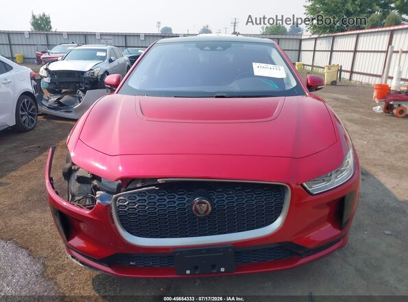 SADHC2S17L1F83555 2020 JAGUAR I-PACE Красный Вид задней части салона