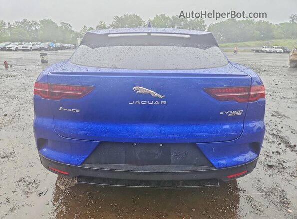 SADHC2S17L1F88318 2020 JAGUAR I-PACE Синий Вид сзади