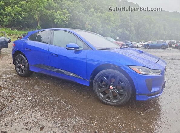 SADHC2S17L1F88318 2020 JAGUAR I-PACE Синий Передняя правая четверть