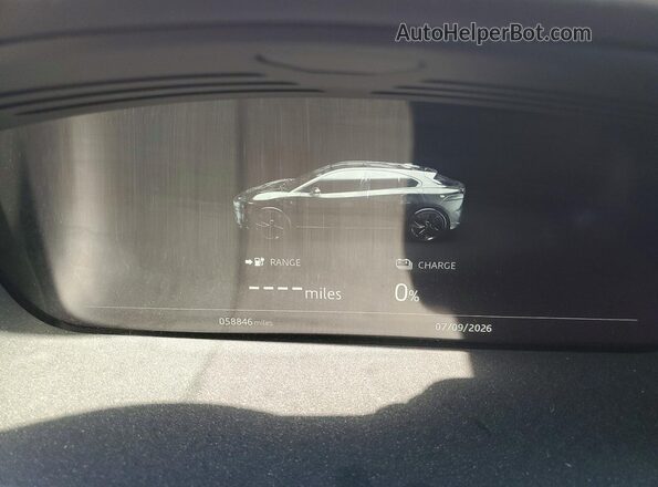 SADHD2S10K1F60419 2019 JAGUAR I-PACE Red ხელსაწყოთა პანელის ხედი
