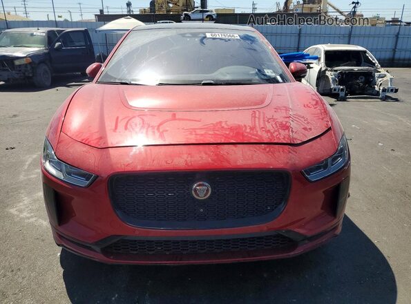 SADHD2S10K1F60419 2019 JAGUAR I-PACE Red წინა ხედი