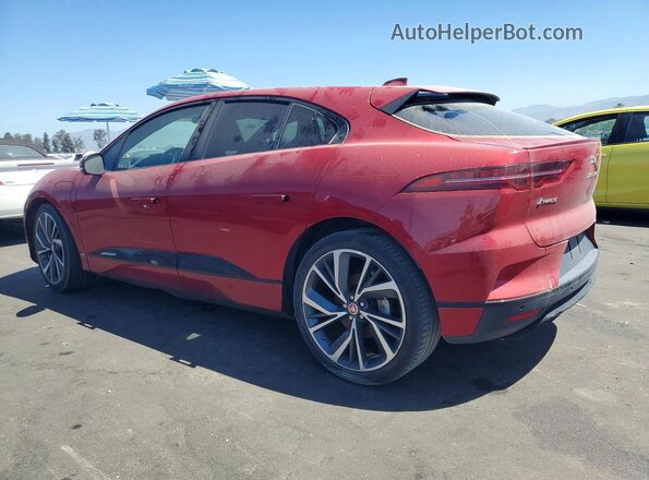 SADHD2S10K1F60419 2019 JAGUAR I-PACE Red უკანა მარცხენა