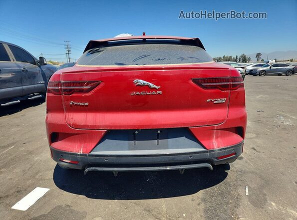 SADHD2S10K1F60419 2019 JAGUAR I-PACE Red უკანა ხედი