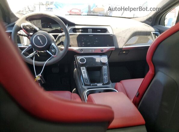 SADHD2S13K1F70037 2019 JAGUAR I-PACE White Widok deski rozdzielczej