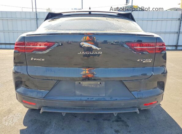 SADHD2S13K1F75383 2019 JAGUAR I-PACE Black Widok z tyłu