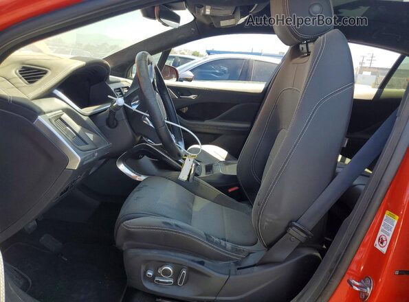 SADHD2S14K1F71245 2019 JAGUAR I-PACE Orange წინა სალონის ხედი