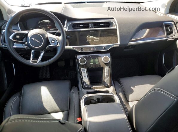 SADHD2S14K1F74257 2019 JAGUAR I-PACE Black Vista del salpicadero