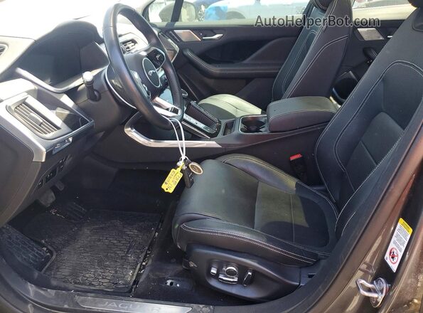 SADHD2S15K1F73182 2019 JAGUAR I-PACE Серый Вид салона спереди