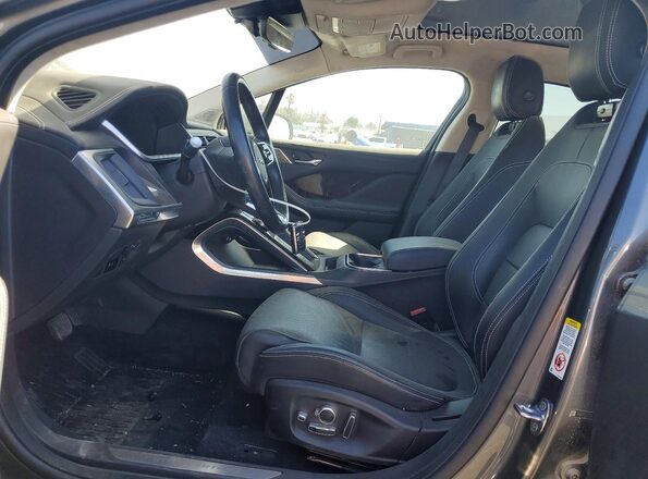 SADHD2S15K1F76437 2019 JAGUAR I-PACE Gray Widok wnętrza z przodu