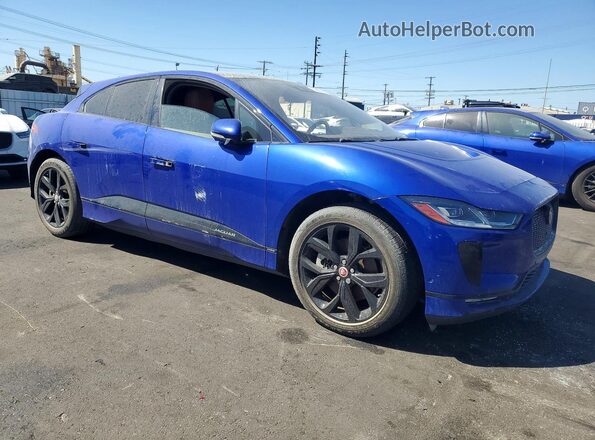 SADHD2S16K1F66497 2019 JAGUAR I-PACE Синий Передняя правая четверть