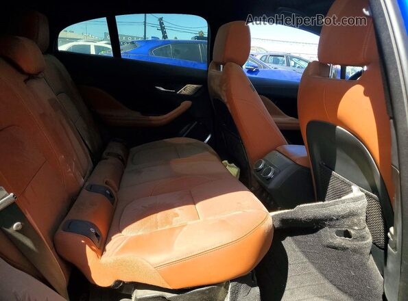 SADHD2S16K1F66497 2019 JAGUAR I-PACE Синий Вид задних сидений