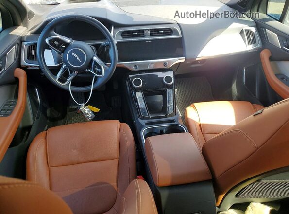 SADHD2S16K1F74292 2019 JAGUAR I-PACE Gray Առջևի վահանակի տեսք