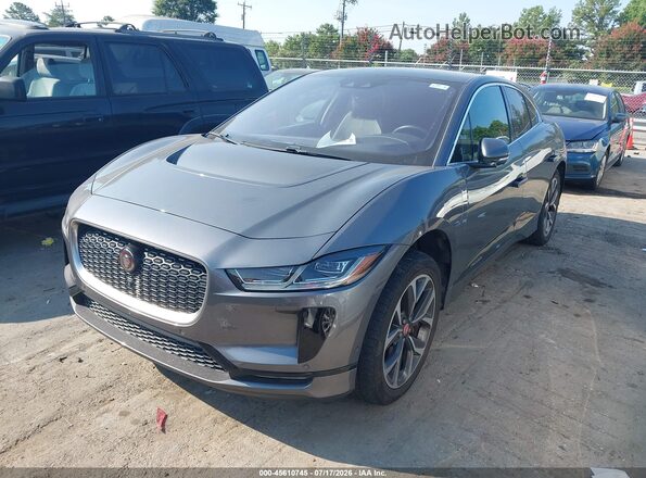 SADHD2S16K1F76477 2019 JAGUAR I-PACE Gray Vista tres cuartos delantera izquierda