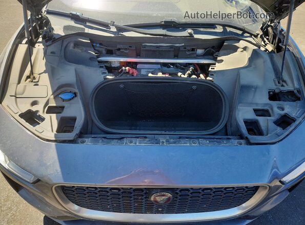 SADHD2S17K1F60336 2019 JAGUAR I-PACE Gray Вид задньої частини салону