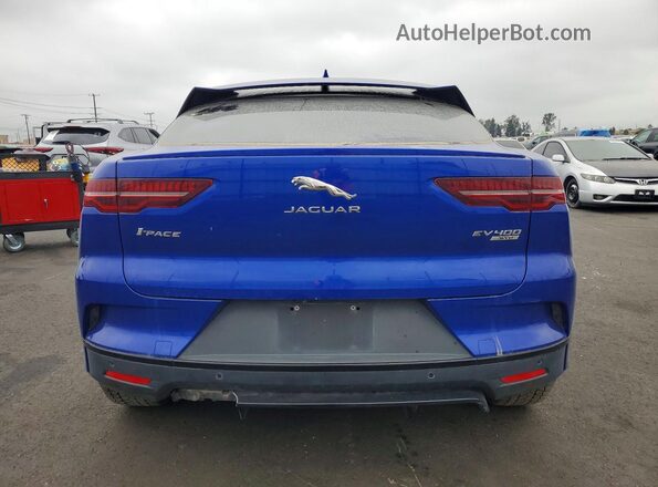 SADHD2S17K1F63589 2019 JAGUAR I-PACE Blue Rear view