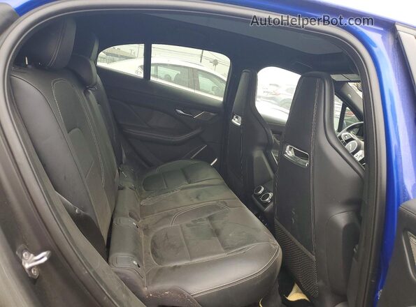 SADHD2S17K1F63589 2019 JAGUAR I-PACE Blue Rear interior view