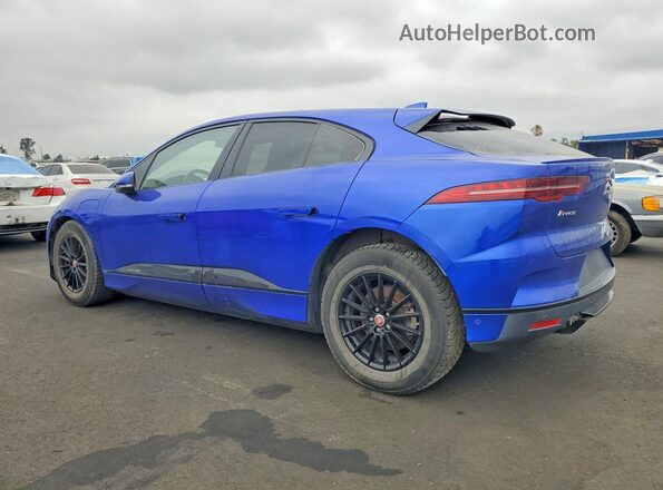 SADHD2S17K1F63589 2019 JAGUAR I-PACE Blue Rear left