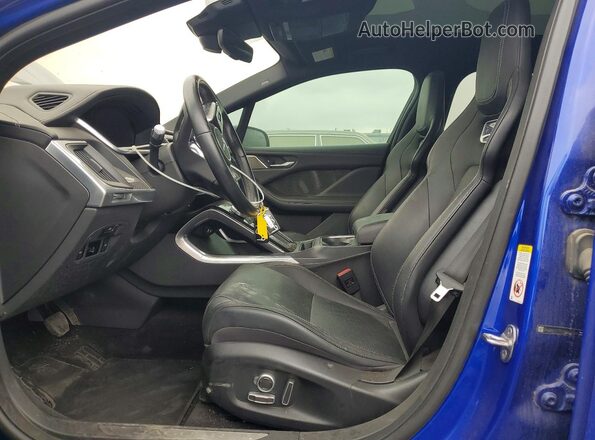SADHD2S17K1F63589 2019 JAGUAR I-PACE Blue Front interior view