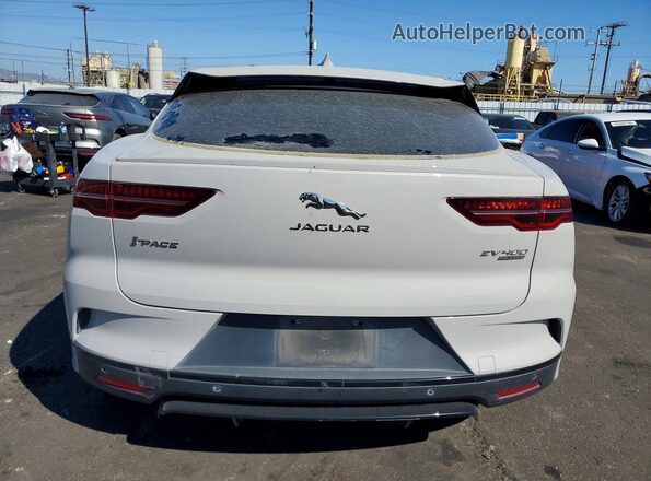 SADHD2S17K1F69666 2019 JAGUAR I-PACE White Հետևի տեսք