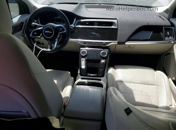 SADHD2S18K1F64119 2019 JAGUAR I-PACE White Dashboard view