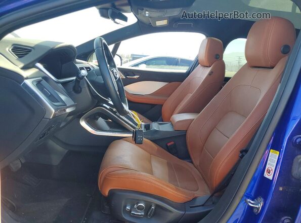 SADHD2S18K1F68509 2019 JAGUAR I-PACE Blue Սալոնի դիմացի տեսք