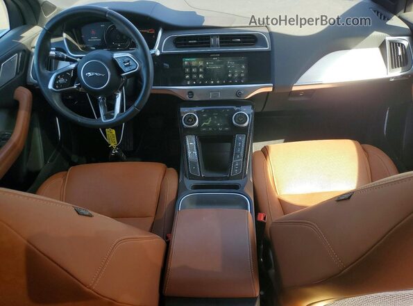 SADHD2S18K1F68509 2019 JAGUAR I-PACE Blue Առջևի վահանակի տեսք