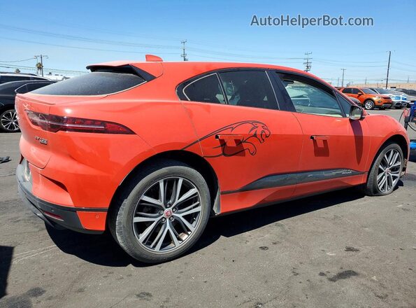 SADHD2S1XK1F65966 2019 JAGUAR I-PACE Orange Задня права чверть