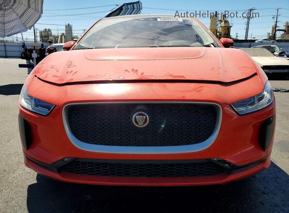 SADHD2S1XK1F65966 2019 JAGUAR I-PACE Orange Вид спереду