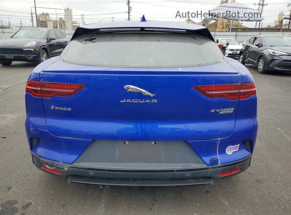 SADHD2S1XK1F70066 2019 JAGUAR I-PACE Blue უკანა ხედი