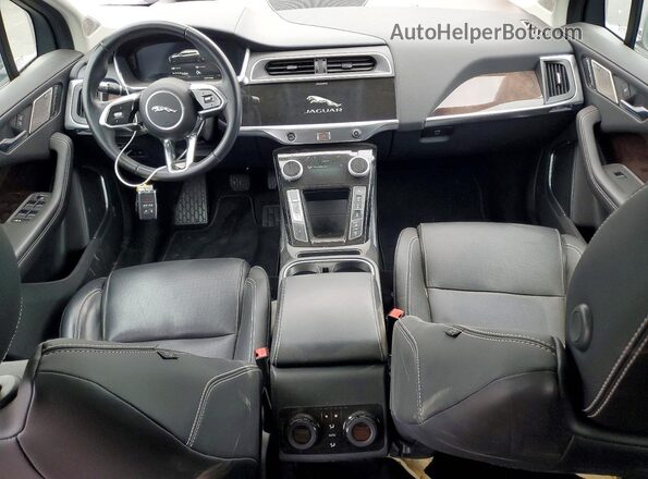 SADHD2S1XK1F70066 2019 JAGUAR I-PACE Blue წინა პანელის ხედი