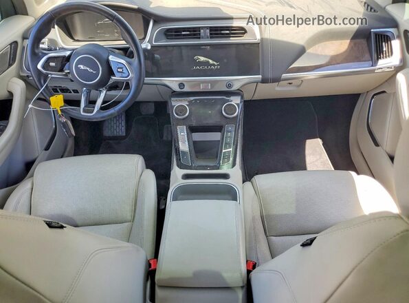 SADHD2S1XK1F72593 2019 JAGUAR I-PACE Charcoal Вид панелі приладів