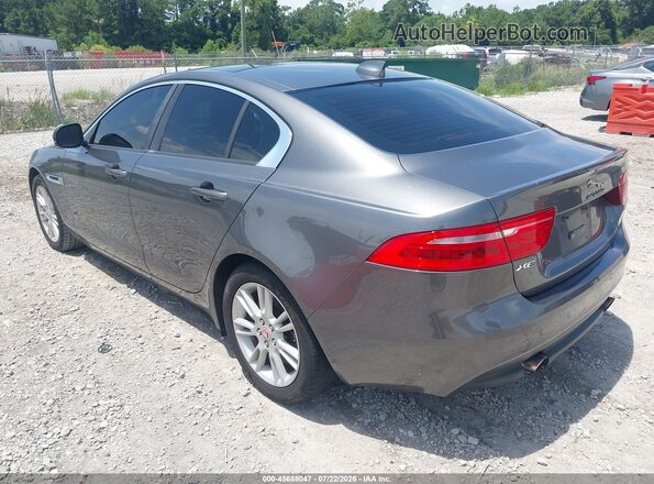 SAJAD4BG1HA947520 2017 JAGUAR XF Серый Задняя левая четверть
